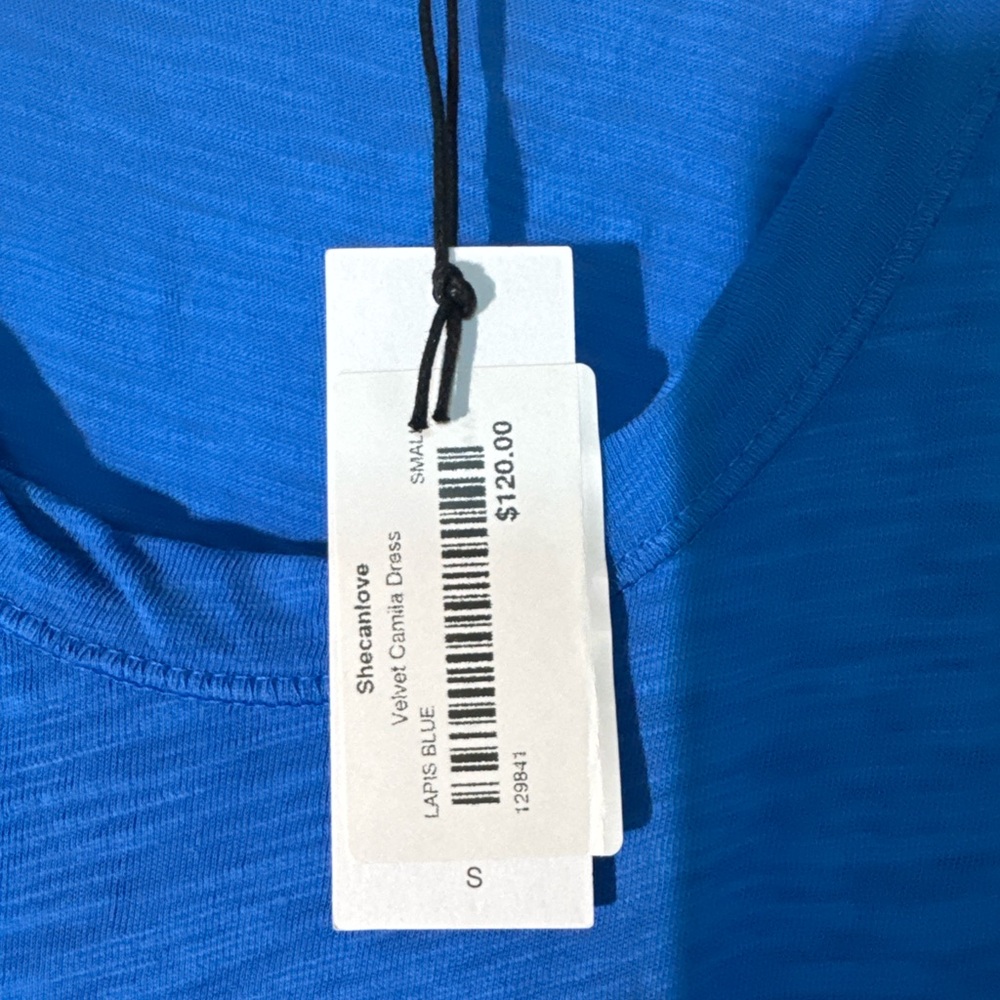 NEW Velvet by Graham & Spencer Camila Dress – Lapis Blue | NWT - Picture 3 of 10